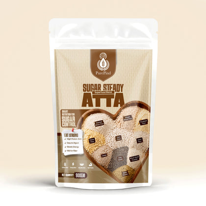 SugarSteady High-Fibre Multigrain Atta - Oats, Jowar & Methi