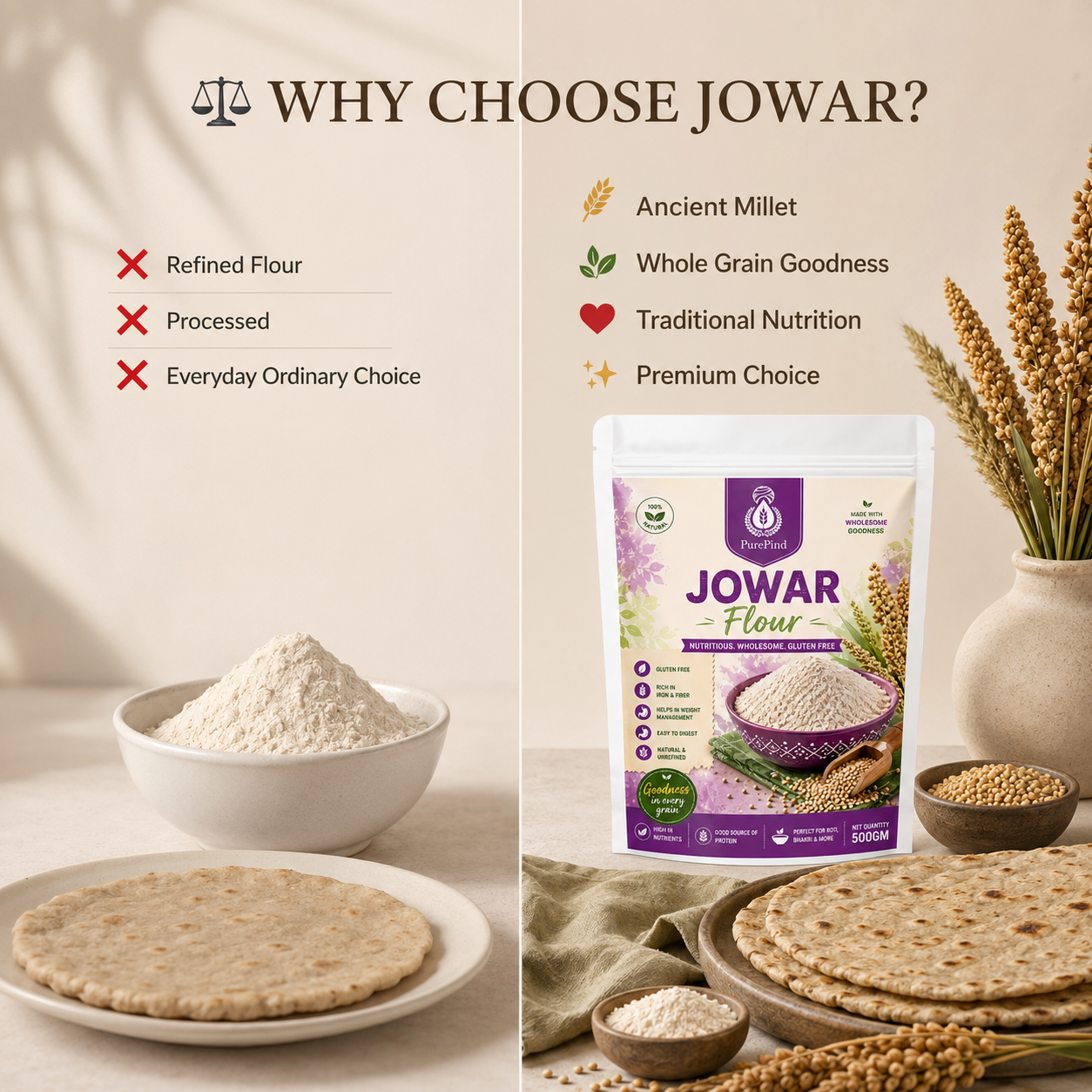 Why families choose PurePind Jowar Flour