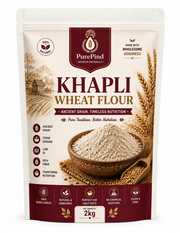 Khapli Wheat Flour pouch