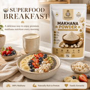 Makhana Powder used in a wholesome breakfast