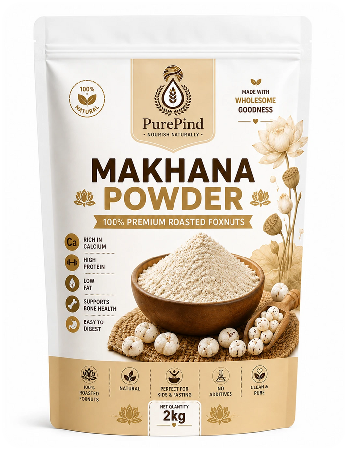 Makhana Powder - Roasted Fox Nut Flour