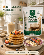 Oats Flour in a wholesome breakfast