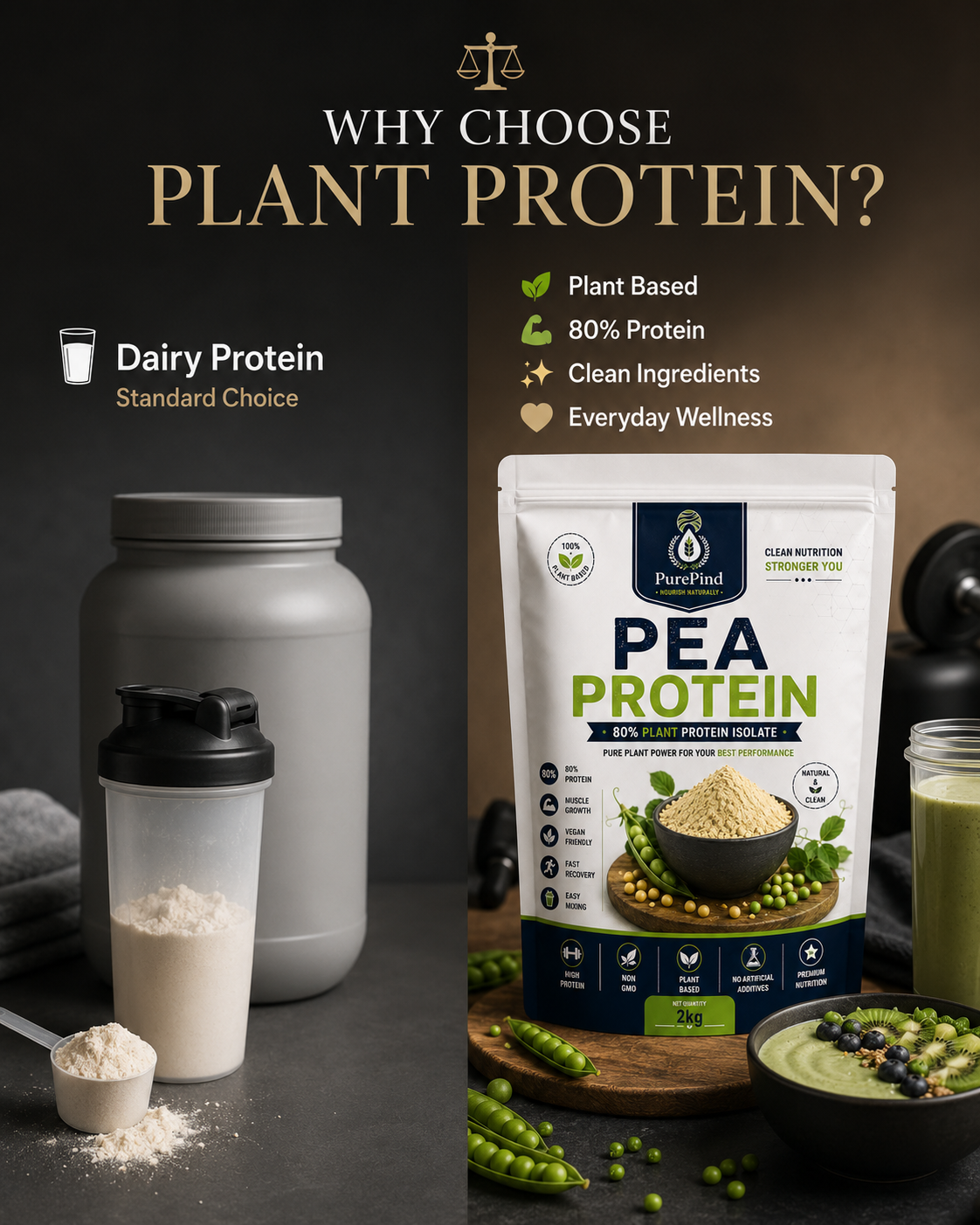 Benefits of PurePind Pea Protein Isolate