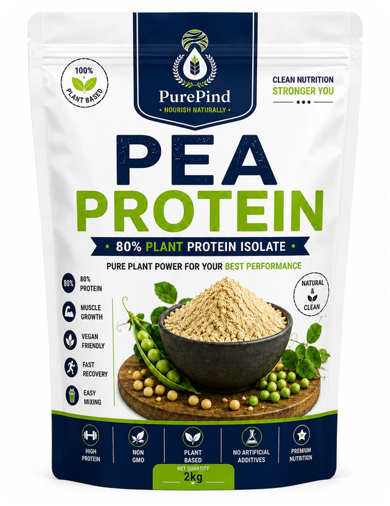 Pea Protein Isolate - Unflavoured Vegan Plant Protein