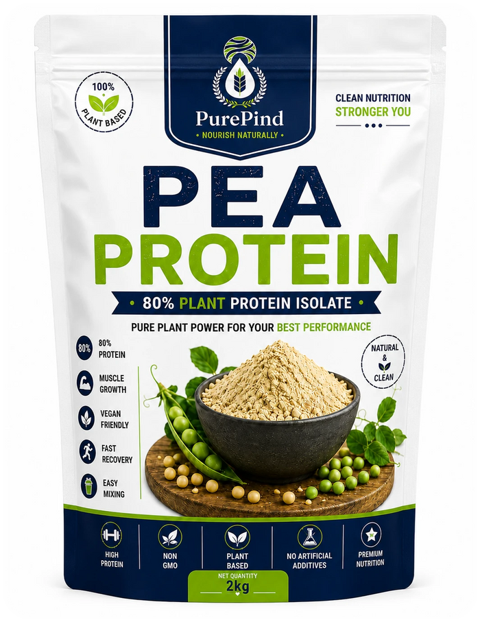 Pea Protein Isolate - Unflavoured Vegan Plant Protein
