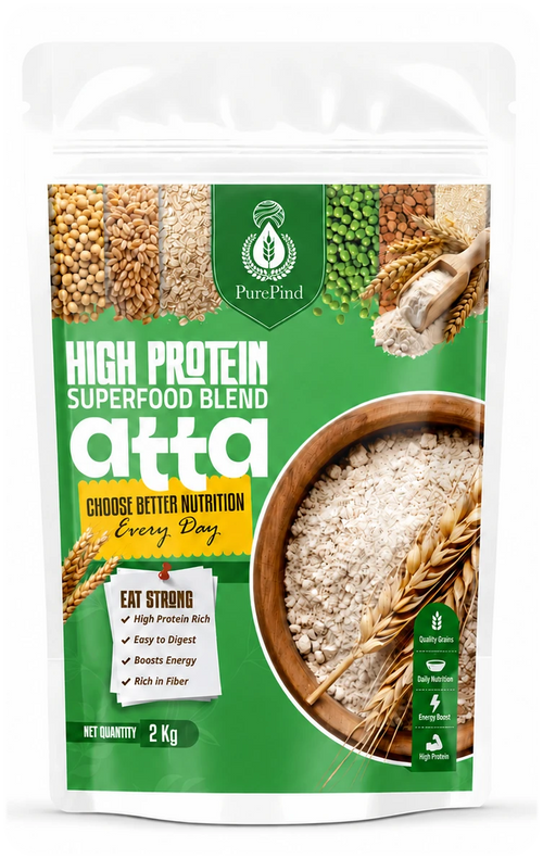 PurePind ProGain Protein Atta pouch