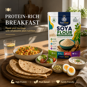 Soya Flour in a protein-rich plant-based breakfast