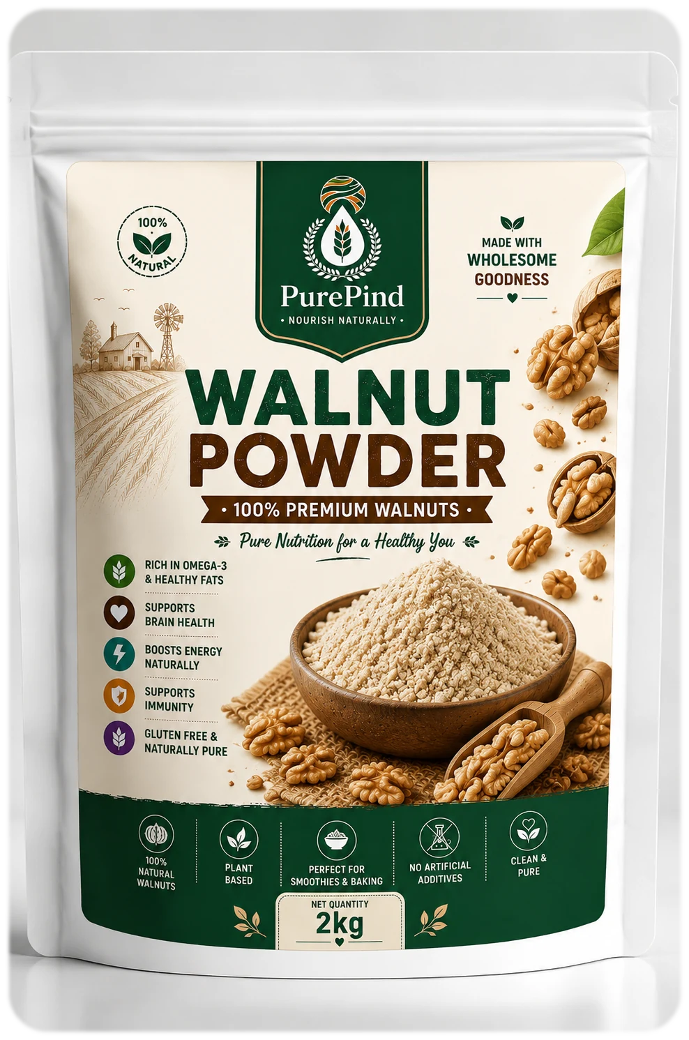 Walnut Powder