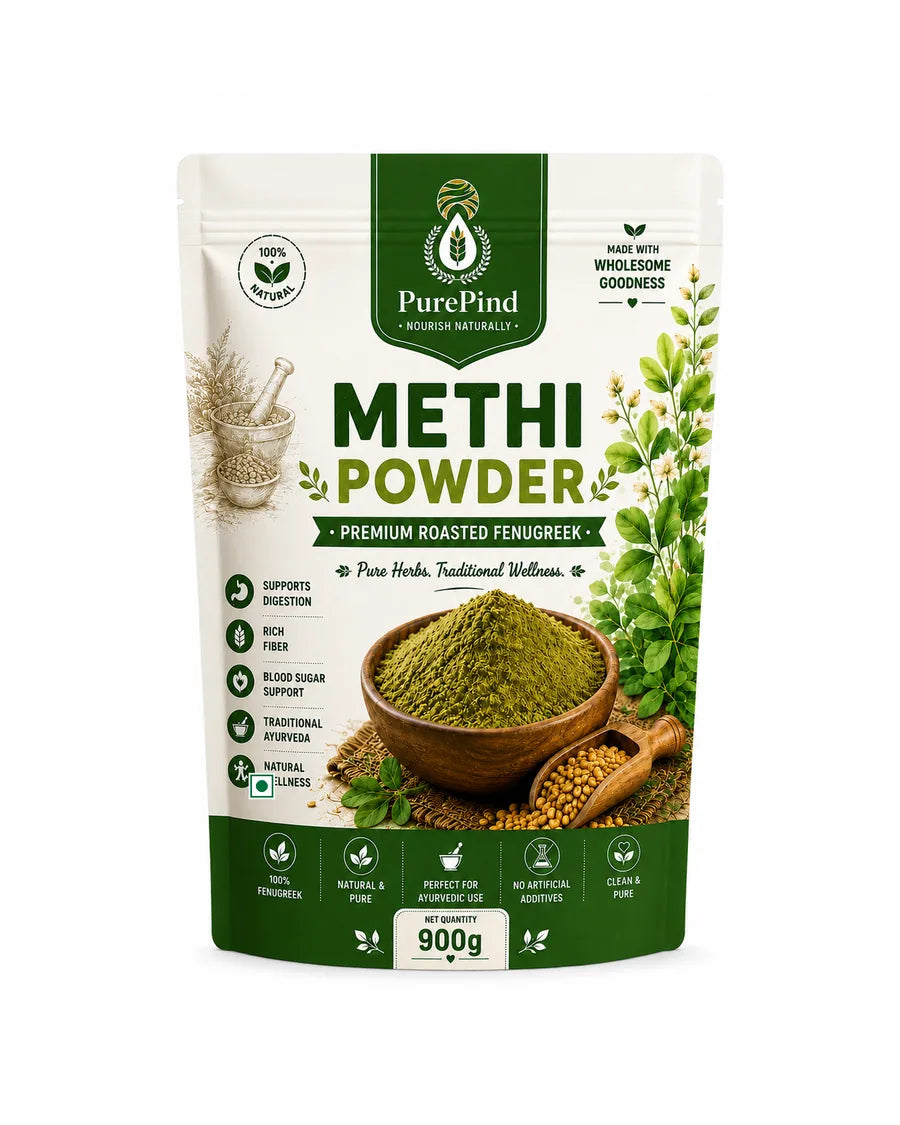 Roasted Methi Powder - Fenugreek Seed Powder 900 g pouch