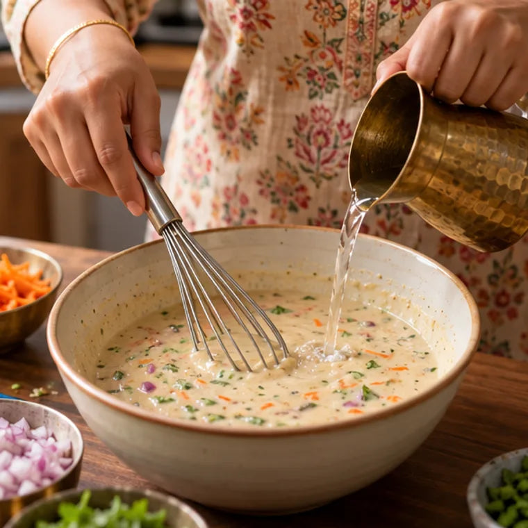 Illustration of preparation step 2 for Whole Oats Flour - Roasted Oat Atta