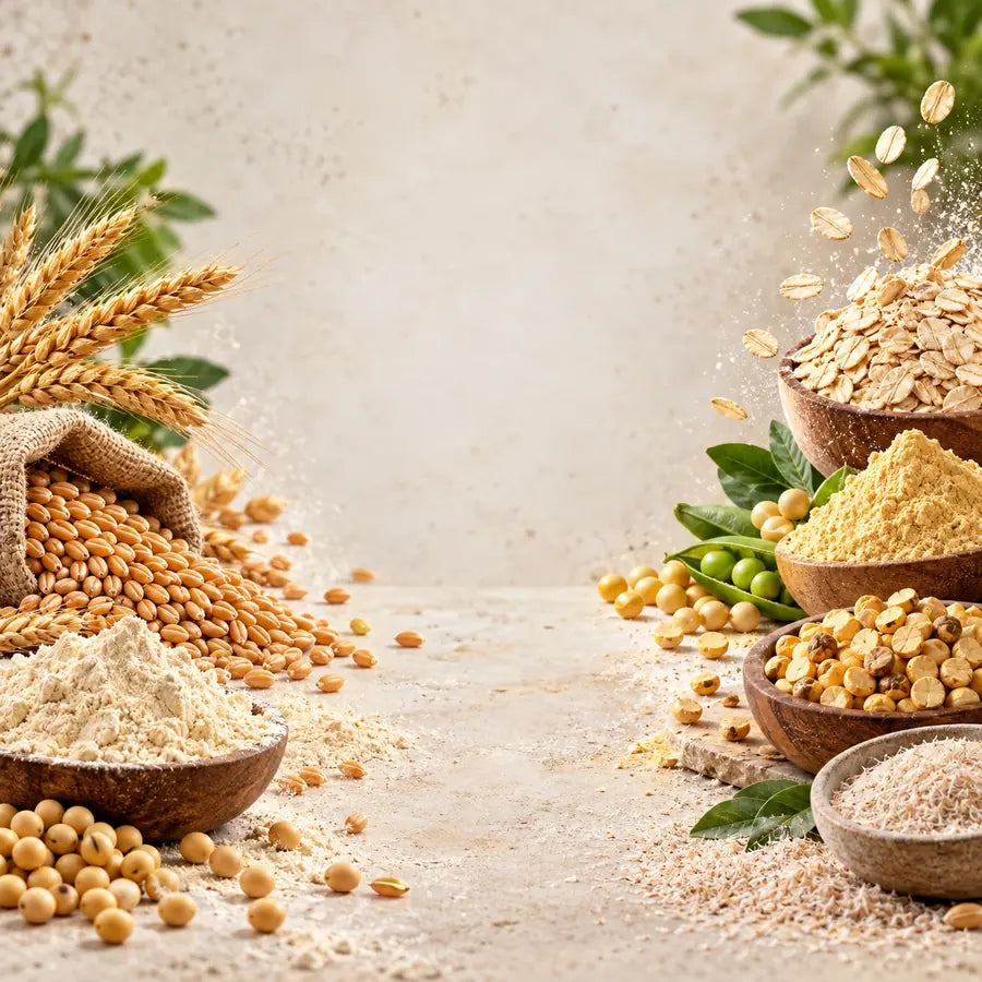 Ingredients used in ProGain Protein Atta